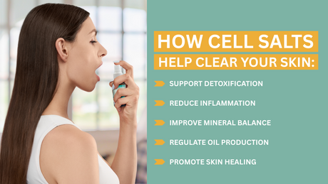 How Cell Salts Help Clear Your Skin