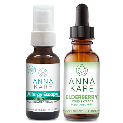 Allergy Escape & Elderberry Liquid Extract Combo - HomeopathyStore.com