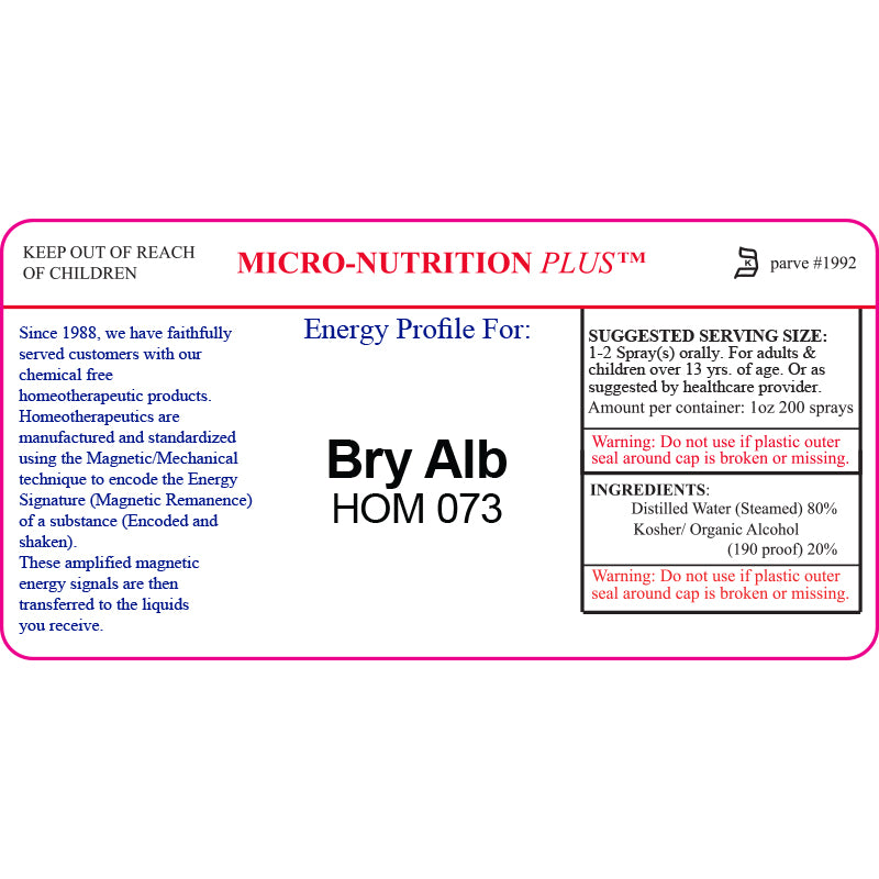 Bry Alb - HOM 073