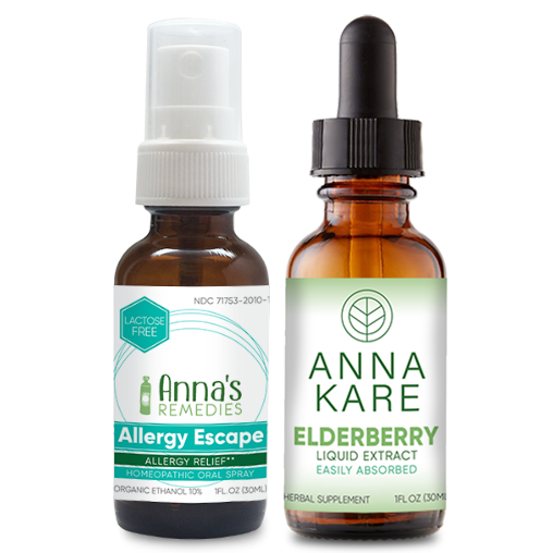 Allergy Escape & Elderberry Liquid Extract Combo - HomeopathyStore.com