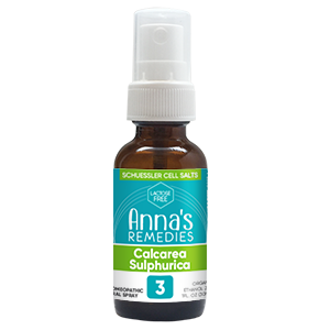 Cell Salt Calcarea Sulphurica #3 - HomeopathyStore.com