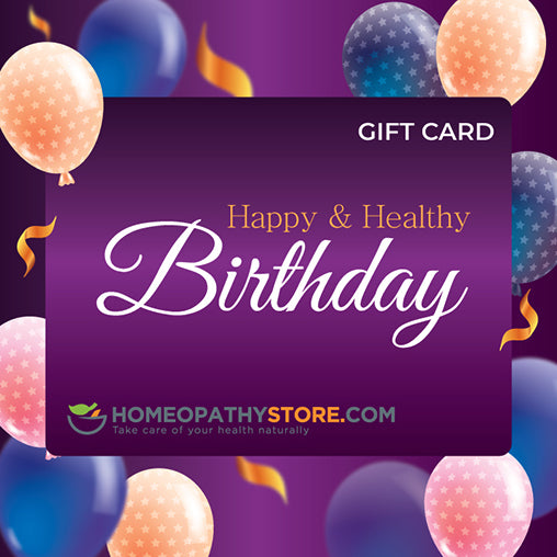 Birthday E-Gift Card - HomeopathyStore.com