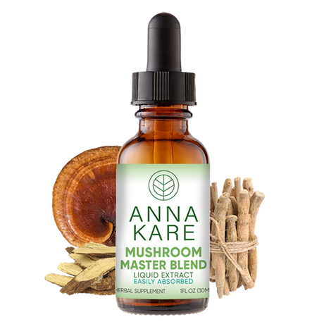 Mushroom Master Blend Liquid Extract with Ashwagandha - HomeopathyStore.com