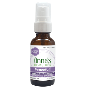 Peacefulí Anxiousness Spray - HomeopathyStore.com