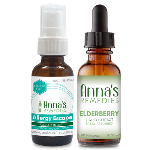 Allergy Escape & Elderberry Liquid Extract Combo - HomeopathyStore.com
