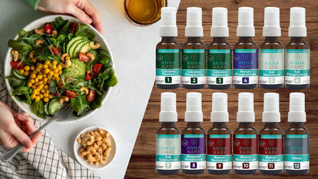 A healthy diet with the addition of 12 cell salts gives individuals a better ability to absorb minerals and vitamins for optimal health