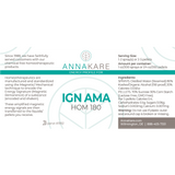Ign Ama - HOM 180 - HomeopathyStore.com