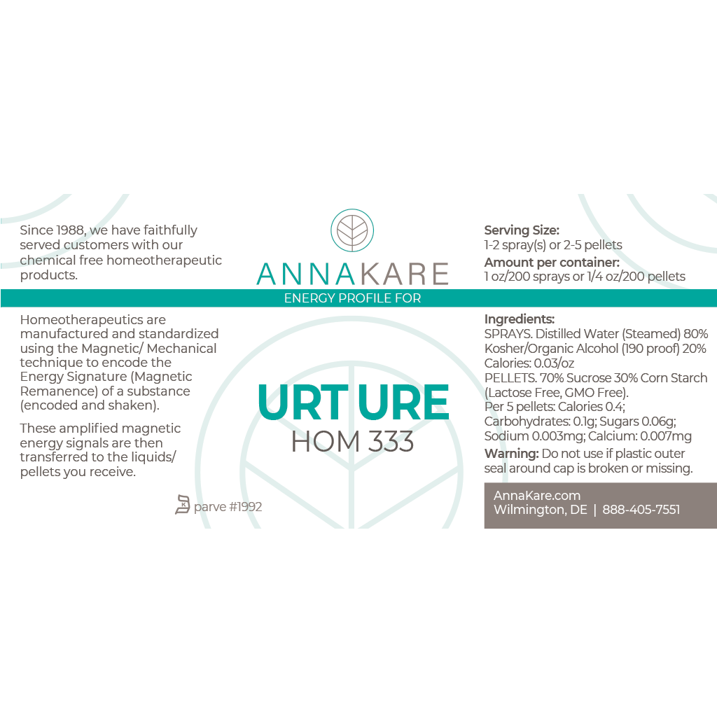 Urt Ure - HOM 333 - HomeopathyStore.com