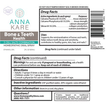 Bone & Teeth Health Cell Salts - 60 ml