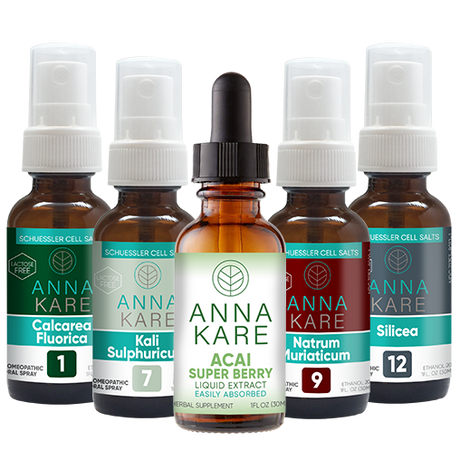 Skin Revitalizer Cell Salts Kit with Acai Super Berry Extract - HomeopathyStore.com