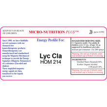 Lyc Cla - HOM 214