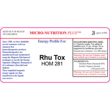 Rhu Tox - HOM 281