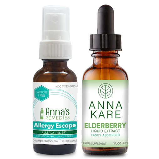 Allergy Escape & Elderberry Liquid Extract Combo
