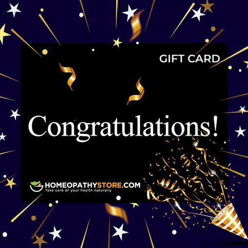 Congratulations E-Gift Card - HomeopathyStore.com